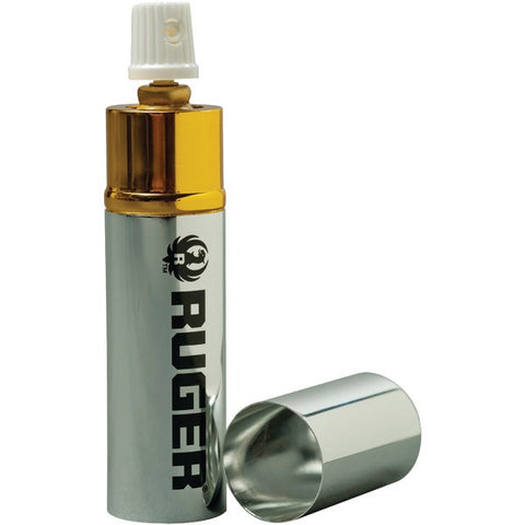 TORNADO RCSLPA Lipstick Pepper Spray & Armor Case Combo (Silver)
