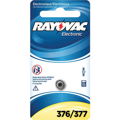 RAYOVAC 376-377-1ZMA 1.5-Volt 376-377 Silver Watch-Electronic Battery