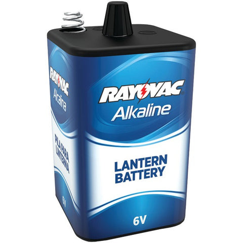RAYOVAC 806 6-Volt, 4-Alkaline, D-Cell-Equivalent Lantern Battery with Spring Terminals