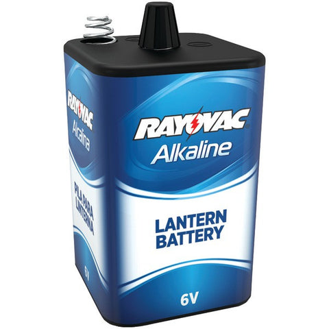 RAYOVAC 808 6-Volt Alkaline F-Cell Lantern Battery with Spring Terminals