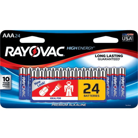 RAYOVAC 824-24LTJ AAA Alkaline Batteries (24 pk)