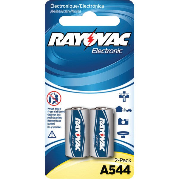 RAYOVAC KEA544-2ZMA Alkaline Keyless Entry Batteries, 2 pk (6 Volt)