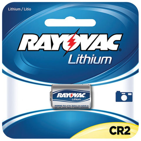 RAYOVAC RLCR2-1 3-Volt Lithium CR2 Photo Battery, Carded (Single)