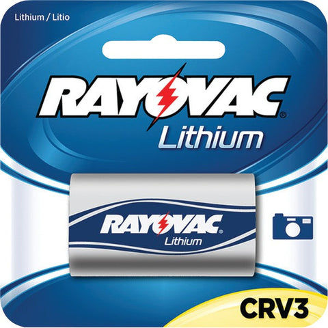 RAYOVAC RLCRV3-1A 3-Volt Lithium CRV3 Digital Photo Battery (Single)