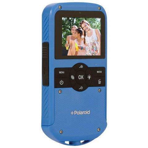 POLAROID ID610-BLU 1.3-Megapixel All-Weather Digital Camcorder