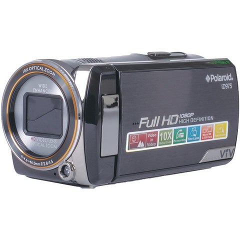 POLAROID ID975-BLK 16.0-Megapixel Digital Video Camcorder