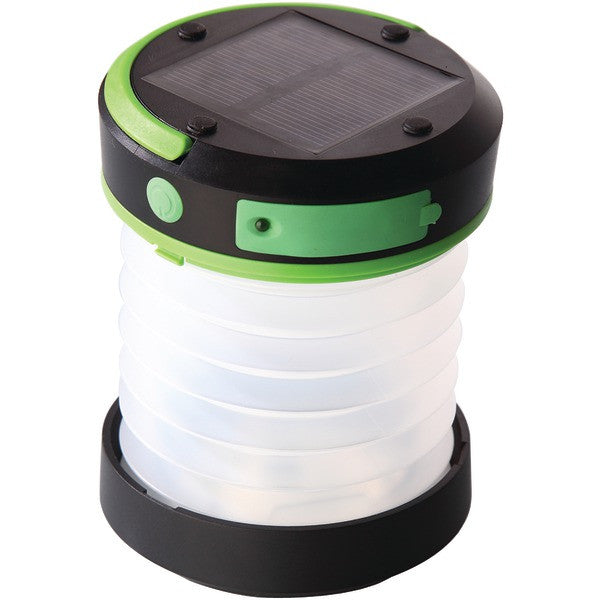 Sorbo SB-6038-GR Solar Telescopic Camping Lantern (Green)