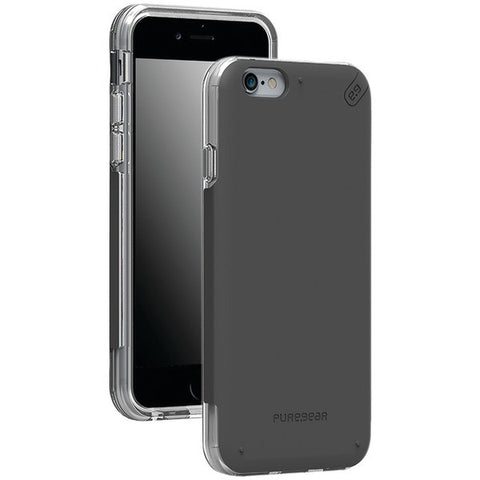 PURE GEAR 10666VRP iPhone(R) 6-6s DualTek(R) PRO Case (Black-Clear)