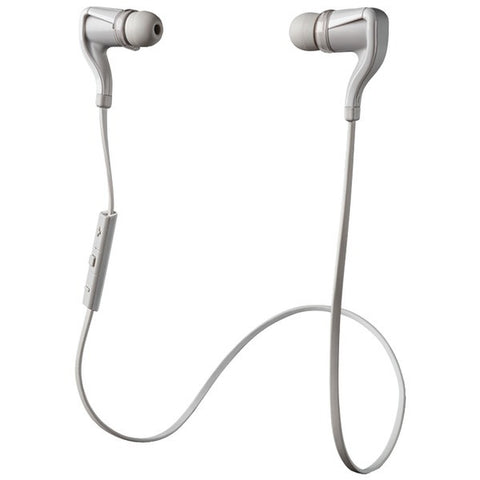 PLANTRONICS 11029VRP BackBeat(R) Go 2 Bluetooth(R) Earbuds with Microphone and Charging Case (White)