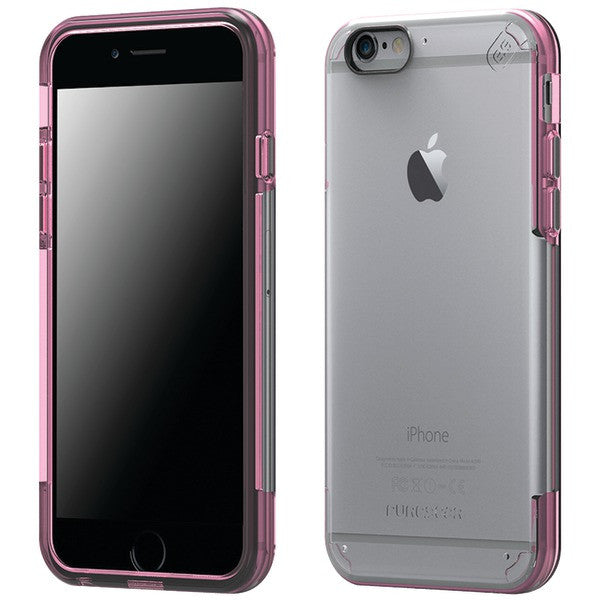 PURE GEAR 11197VRP iPhone(R) 6-6s Slim Shell PRO Case (Clear-Pink)