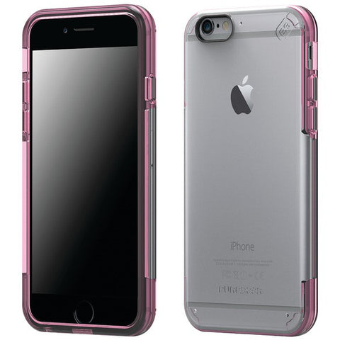 PURE GEAR 11197VRP iPhone(R) 6-6s Slim Shell PRO Case (Clear-Pink)