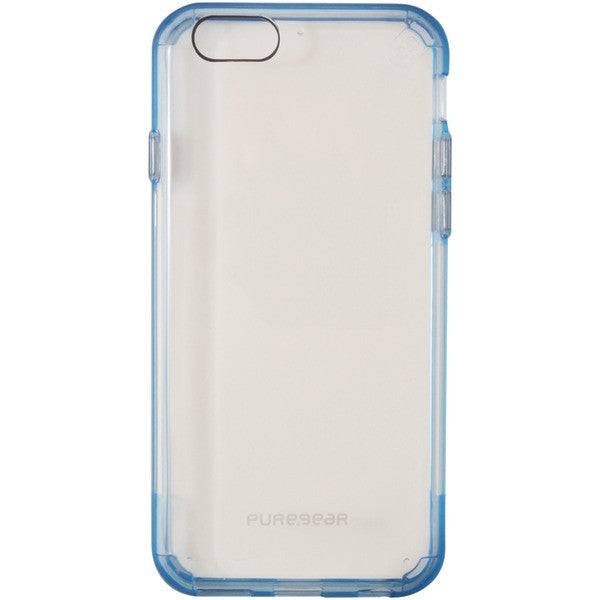 PURE GEAR 11198VRP iPhone(R) 6-6s Slim Shell PRO Case (Clear-Blue)