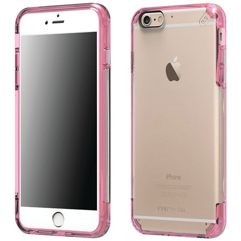 PURE GEAR 11200VRP iPhone(R) 6 Plus-6s Plus Slim Shell PRO Case (Clear-Pink)