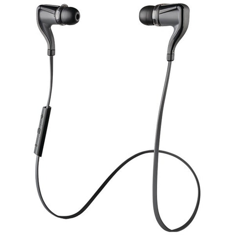 PLANTRONICS 99890VRP BackBeat(R) Go 2 Bluetooth(R) Earbuds with Microphone & Charging Case (Black)