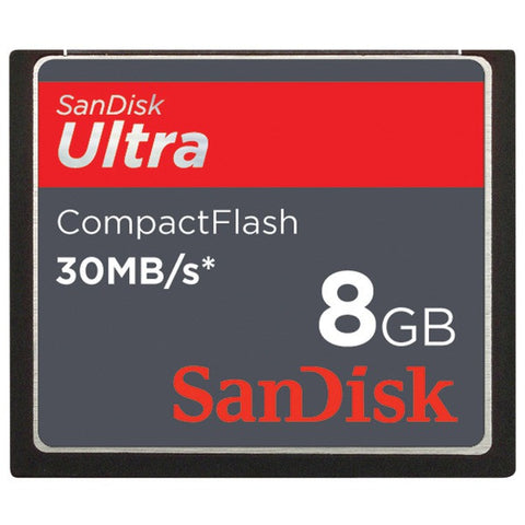 SANDISK SDCFHS-008G-A46 SanDisk Ultra(R) CompactFlash(R) Memory Card (8GB)
