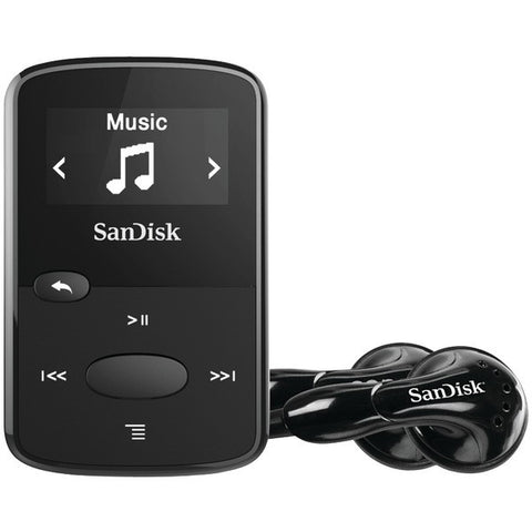 SANDISK SDMX26-008G-G46K 8GB .96" Clip Jam(TM) MP3 Players (Black)