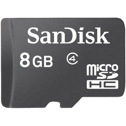 SANDISK SDSDQ-008G-A46 microSD(TM) Memory Card (8GB)