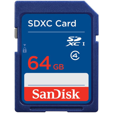 SANDISK SDSDB-064G-A46 64GB SDXC(TM) Memory Card for Cameras