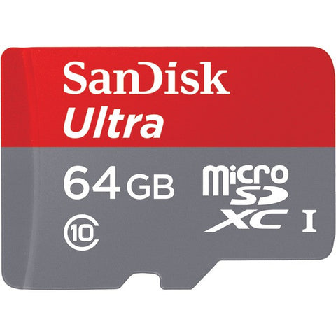 SANDISK SDSQXVF-064G-AN6MA Extreme(R) microSD(TM) UHS-I Card with Adapter (64GB)