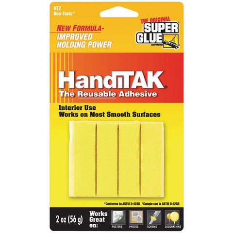 SUPER GLUE HT2-12 Handi-TAK(R) Reusable Adhesive