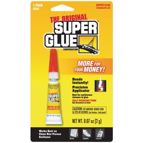 SUPER GLUE SGH2-12 Super Glue Tubes (Single Pack)