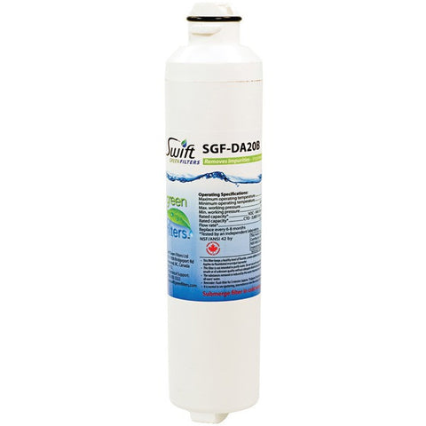 SWIFT GREEN FILTERS SGF-DA20B Water Filter (Replacement for Samsung(R) DA-97-08006, DA29-00020, 469101, HAF-CIN, WF294 & 4609101000)