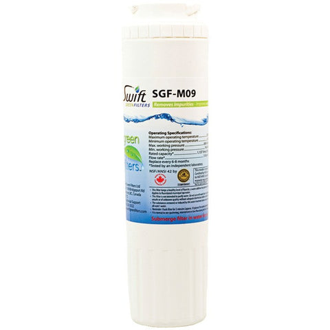 SWIFT GREEN FILTERS SGF-M9 Water Filter (Replacement for Maytag(R) UKF8001, PuriClean II, Whirlpool(R) WF50-KWI500, WF50-NI300 & OWF51)