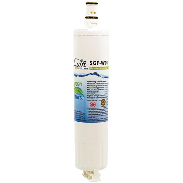 SWIFT GREEN FILTERS SGF-W01 Water Filter (Replacement for Whirlpool(R) 4392922, 8212491, WFNLC240, WFLC400V & Thermador(R) 4396548)
