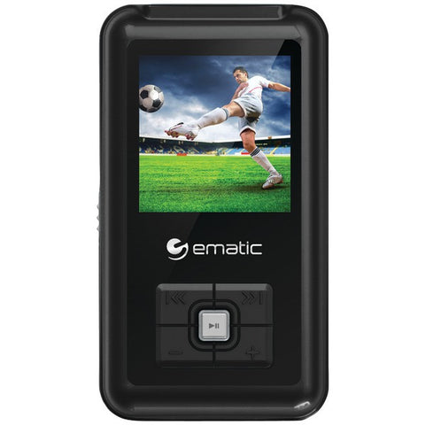 EMATIC EM208VIDBL 8GB 1.5" MP3 Video Player
