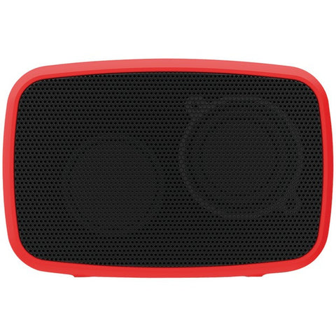 EMATIC ESQ206RD Rugged Life NOIZE Bluetooth(R) Speaker (Red)
