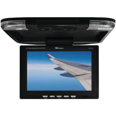 XO VISION GX2156B 12.2" Ceiling-Mount LCD Monitor with IR Transmitter
