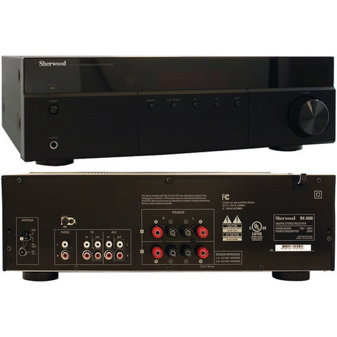 SHERWOOD RX-4508 200-Watt AM-FM Stereo Receiver with Bluetooth(R)