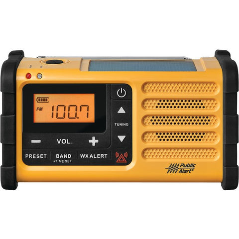 SANGEAN MMR-88 AM-FM Weather Crank Radio with USB
