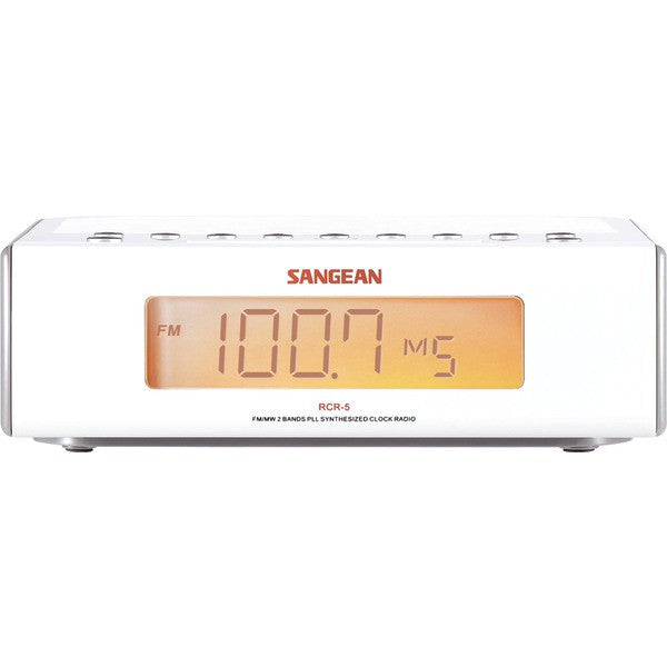 SANGEAN RCR-5 Digital AM-FM Alarm Clock Radio