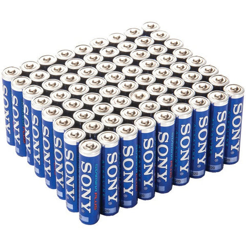 SONY S3A-72BULK STAMINA(R) PLUS Alkaline Bulk Batteries (AAA; 72 pk)