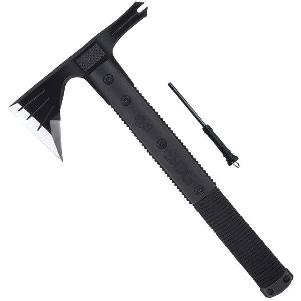 SOG SK1001-CP Survival Hawk with Black Oxide Handle