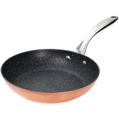 THE ROCK by Starfrit 030912-006-STAR THE ROCK(TM) by Starfrit 9.5" Copper Fry Pan