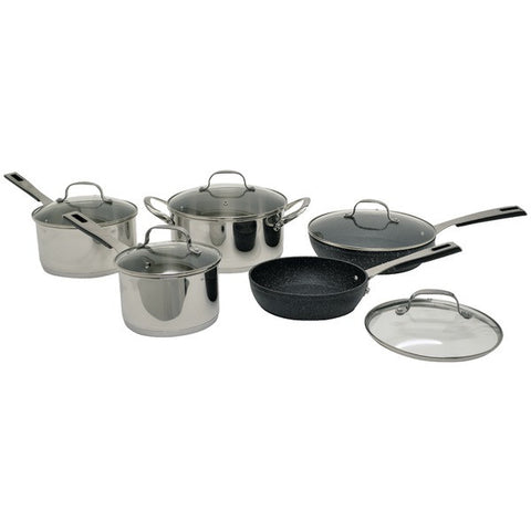 STARFRIT 030942-001-0000 10-Piece Stainless Steel Cookware Set