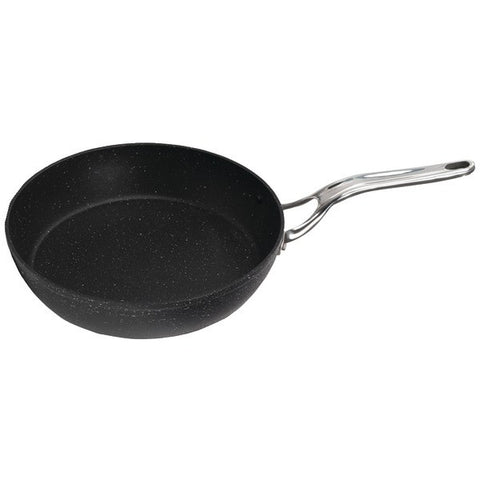 THE ROCK by Starfrit 060310-006-0000 THE ROCK(TM) by Starfrit Fry Pan with Stainless Steel Handle (8")