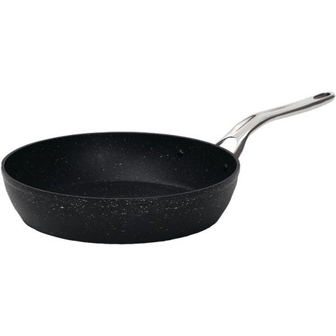 THE ROCK by Starfrit 060312-006-0000 THE ROCK(TM) by Starfrit Fry Pan with Stainless Steel Handle (10")