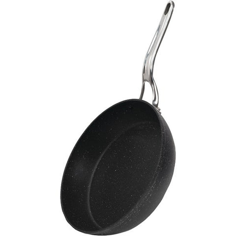 THE ROCK by Starfrit 060313-004-0000 THE ROCK(TM) by Starfrit Fry Pan with Stainless Steel Handle (12")