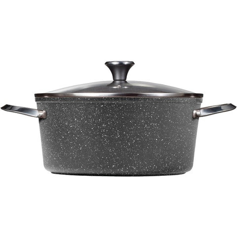 THE ROCK by Starfrit 060742-002-0000 THE ROCK(TM) by Starfrit 7.2-Quart Stock Pot with Lid