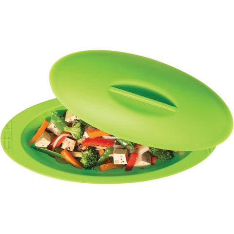 STARFRIT 070726-004-GREE Oval Silicone Steamer