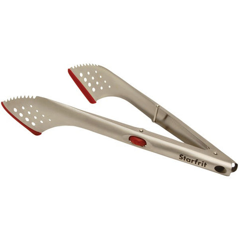 STARFRIT 094298-006-0000 Stainless Steel Multitongs with Silicone Tips