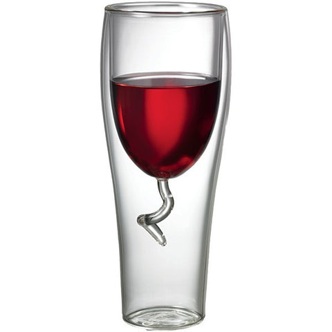 STARFRIT 080054-006-AMAZ 8-Ounce Double-Wall Wine Glass