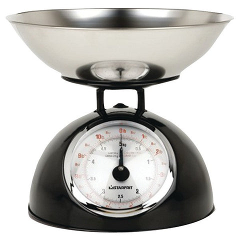 STARFRIT 93004-002-0000 11lb-Capacity Kitchen Scale with Stainless Steel Bowl
