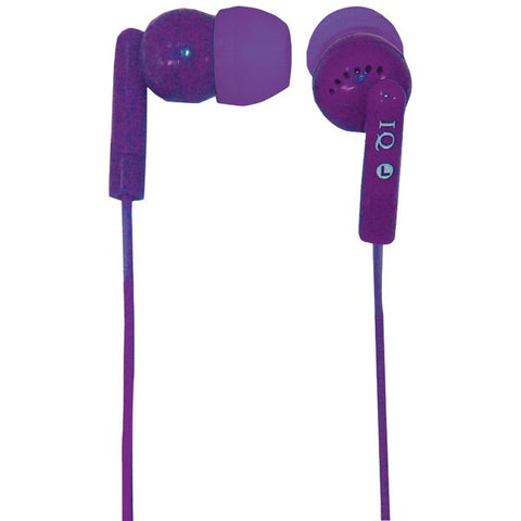 Supersonic IQ-106 PURPLE Porockz Stereo Earphones (Purple)
