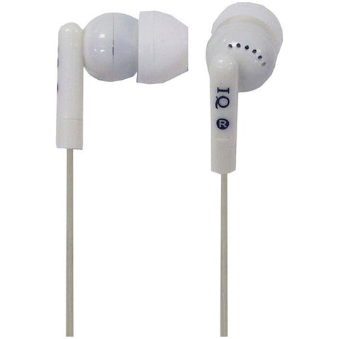 Supersonic IQ-106 WHITE Porockz Stereo Earphones (White)