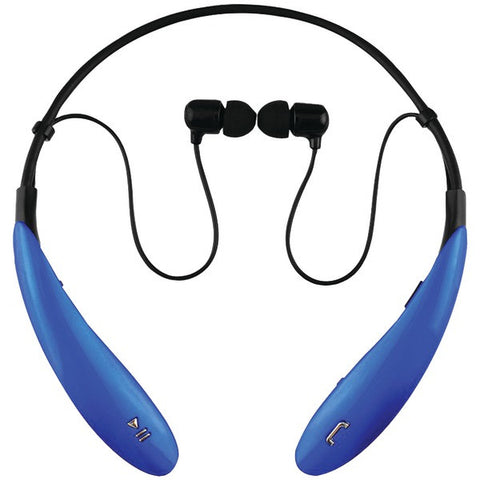 Supersonic IQ-127BT BLUE IQ-127 Bluetooth(R) Headphones with Microphone (Blue)