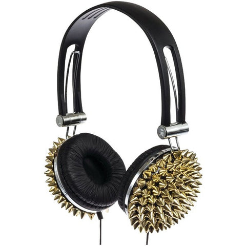 Supersonic IQ-214 GOLD IQ-214 High-Performance Stereo Headphones (Gold)